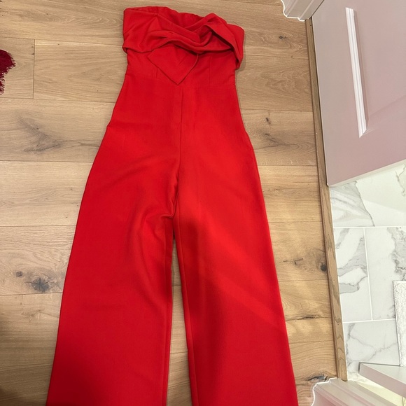 Red Jumpsuit - Picture 3 of 3